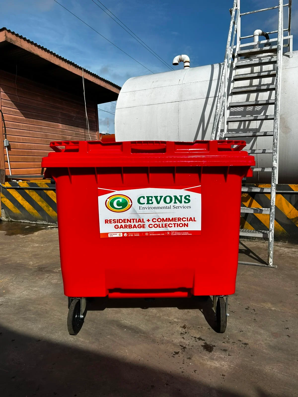 Commercial waste management services in Guyana
