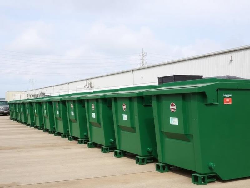 Dumpster rental services for commercial clients